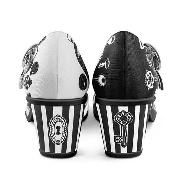 Hot Chocolate Design Chocolaticas Mid Heels Key Mary Jane Pump-Size 39 (US 9) - Picture 8 of 10